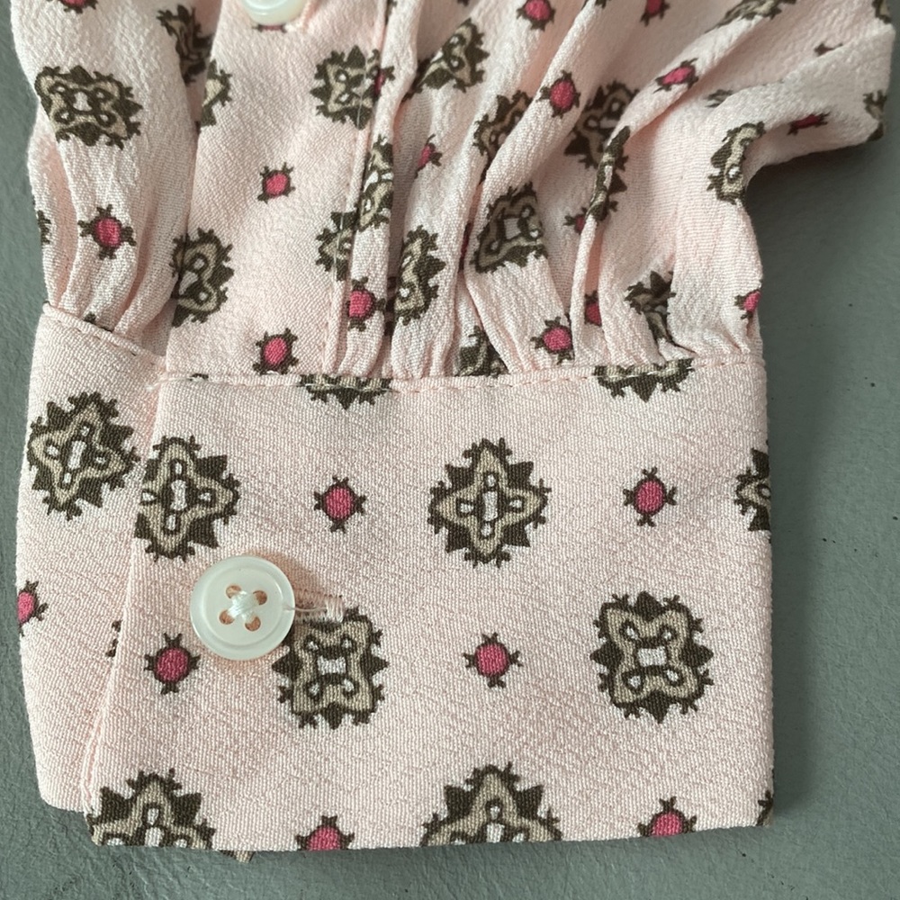 NWT J. Crew Reimagined Pink Printed Shirt Dress💗♥️💗 - Picture 6 of 11